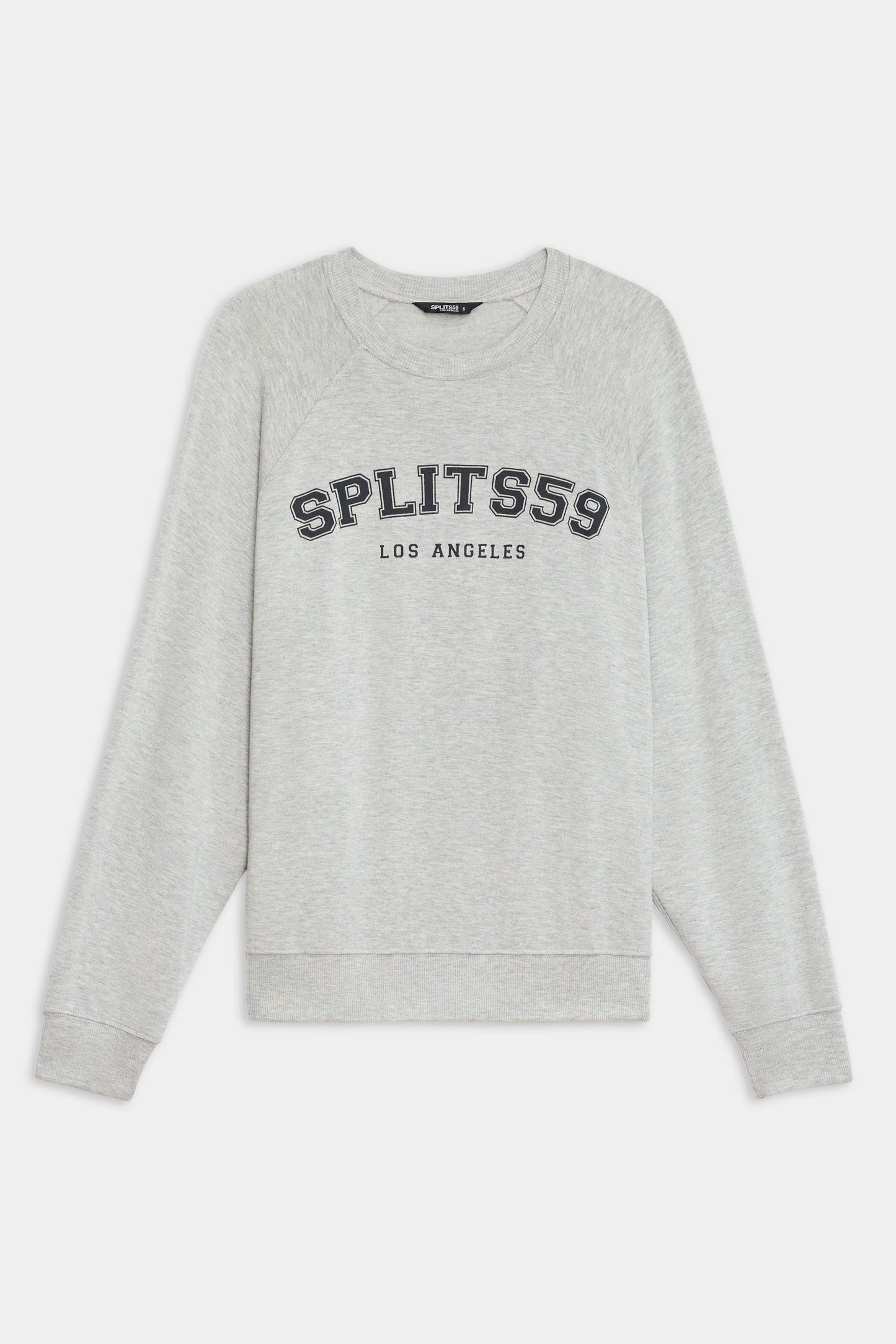 Andie Oversized Fleece Varsity Graphic Sweatshirt - Splits59