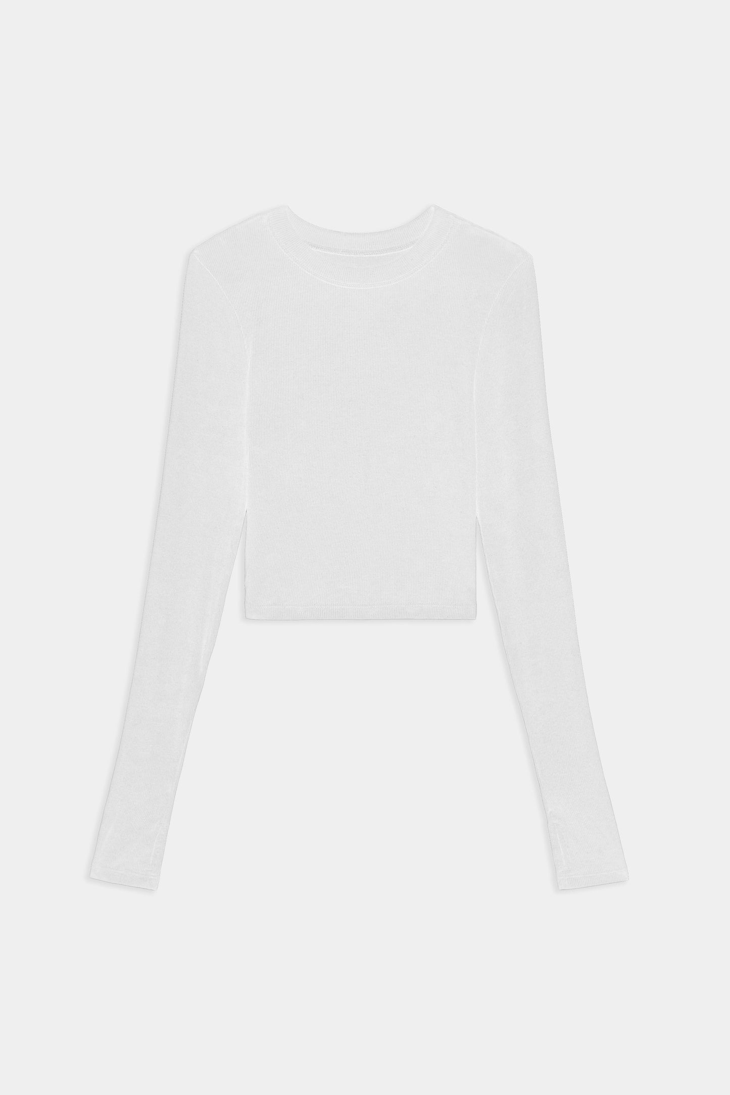 Louise Rib Long Sleeve Crop - Splits59