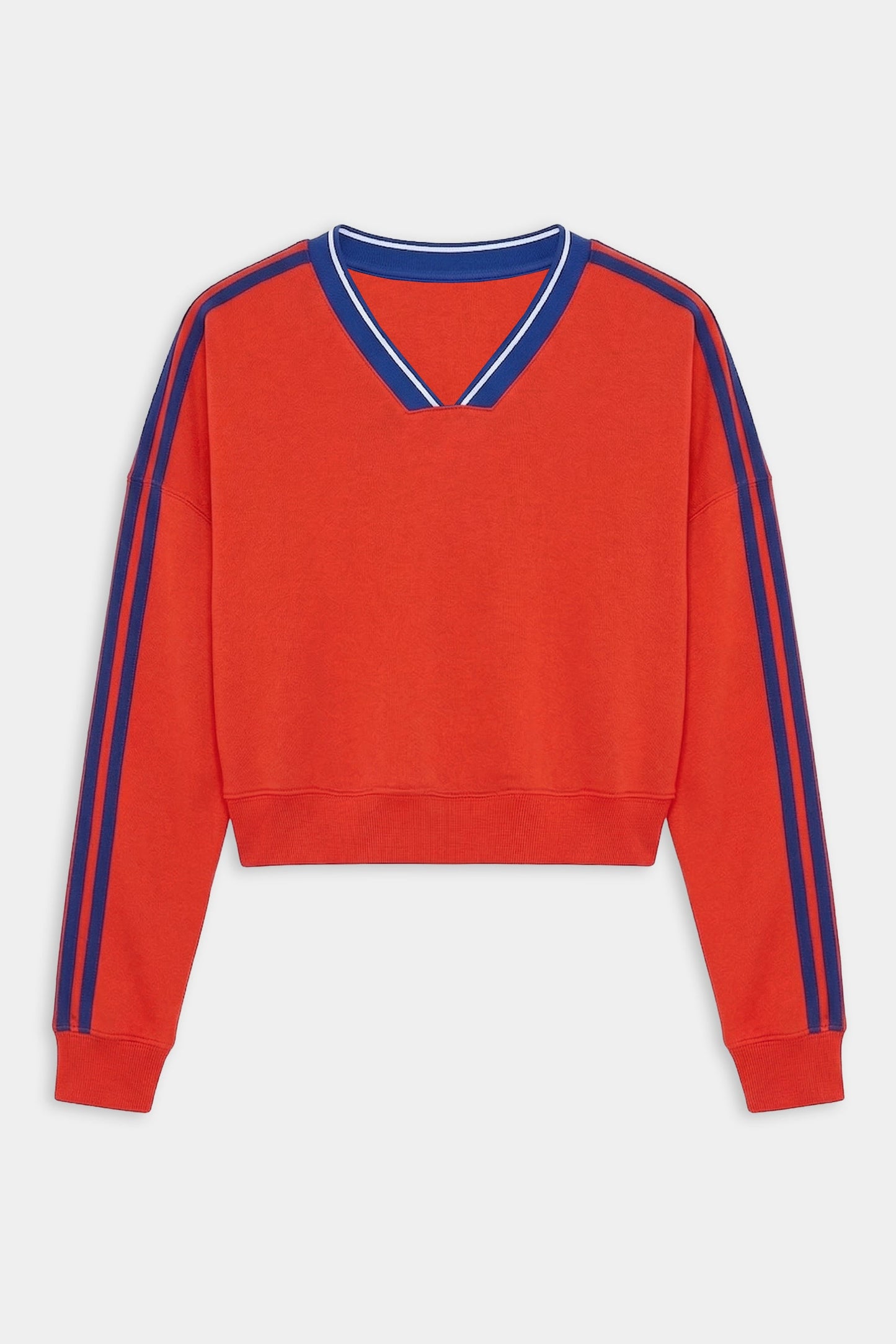 Ellie Fleece V Neck Sweatshirt - Splits59