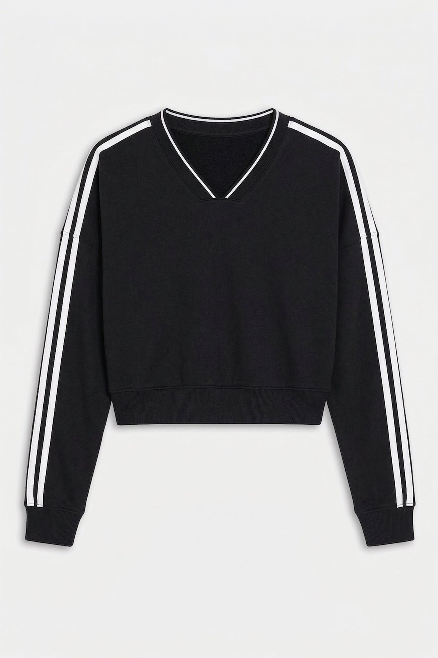 Ellie Fleece V Neck Sweatshirt - Splits59
