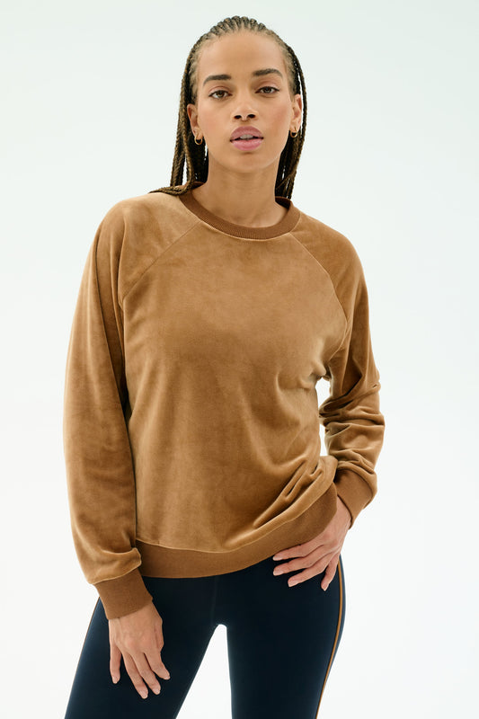 Joy Velour Crewneck - Splits59