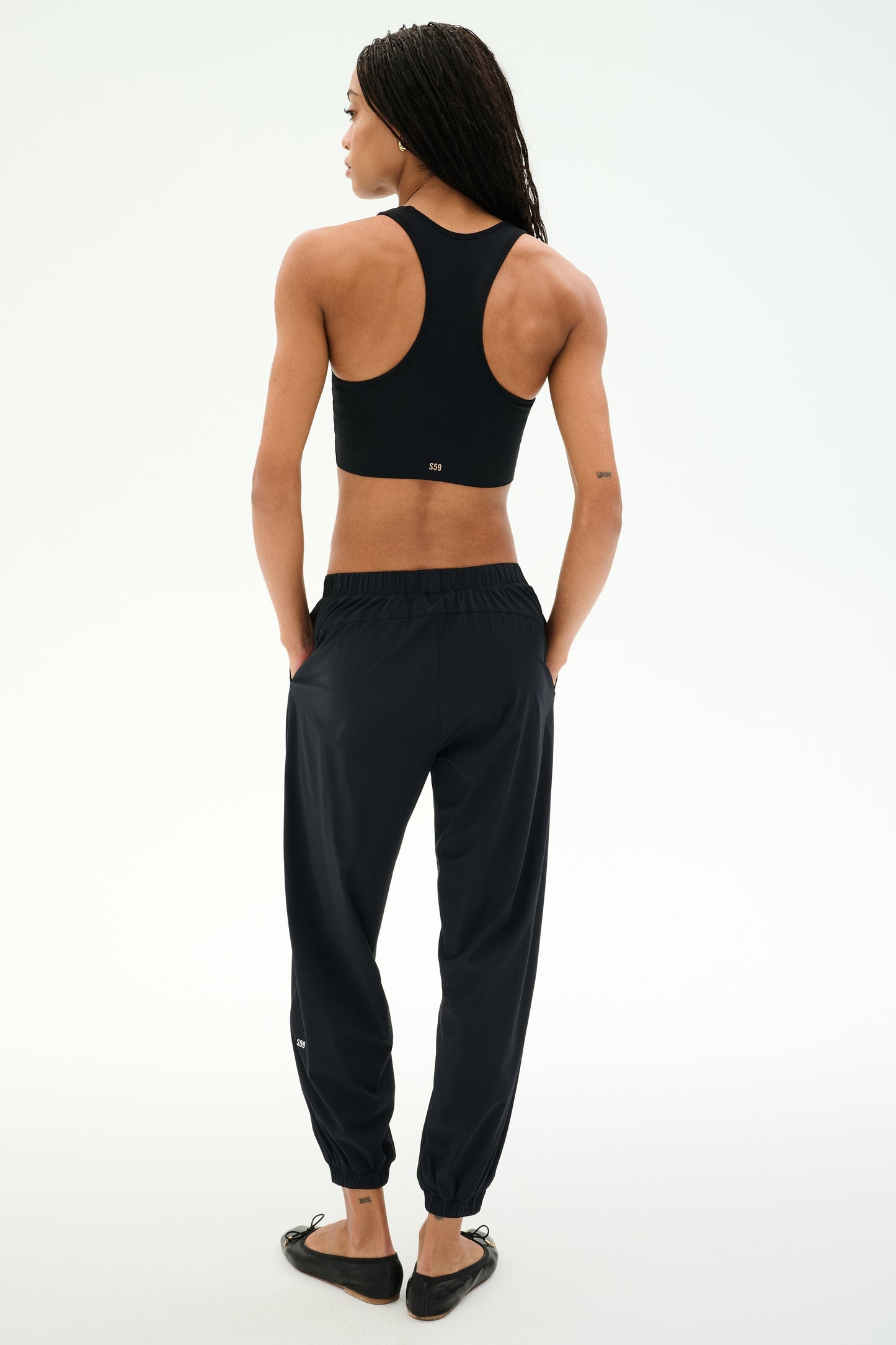 Megan Woven Nylon Jogger - Splits59