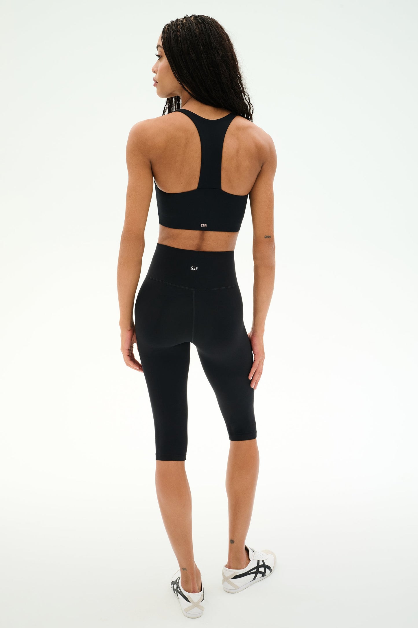 Airweight High Waist 16" Capri Legging - Splits59