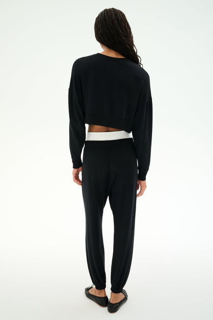 Noah Fleece Crop Sweatshirt - Splits59