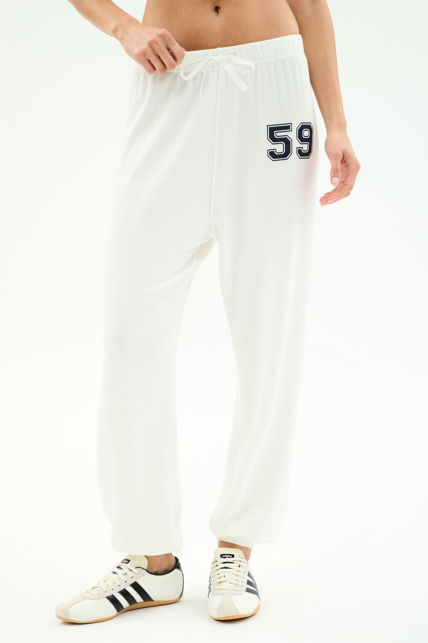 Andie Oversized Fleece Varsity 59 Sweatpant - Splits59
