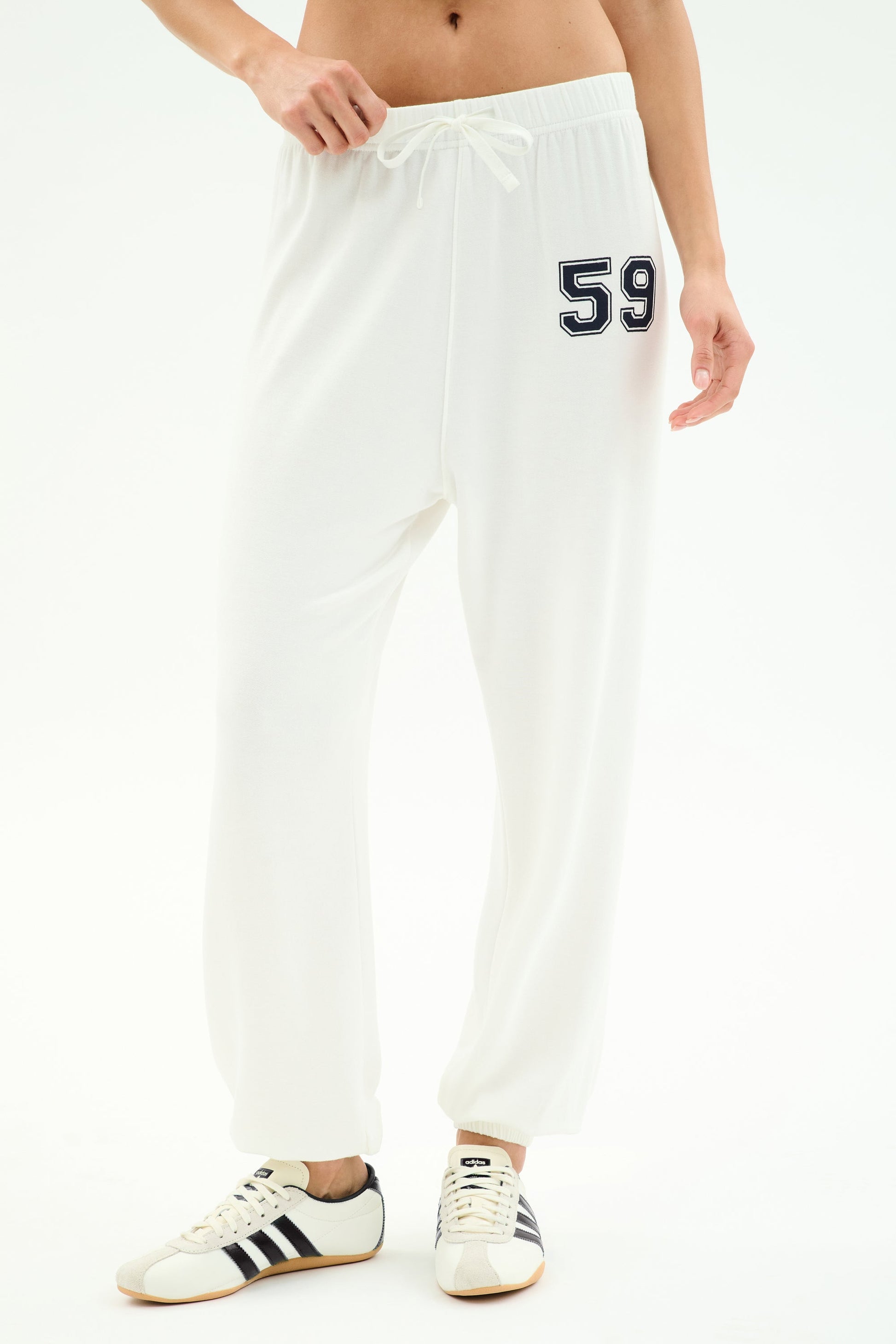 Andie Oversized Fleece Varsity 59 Sweatpant - Splits59