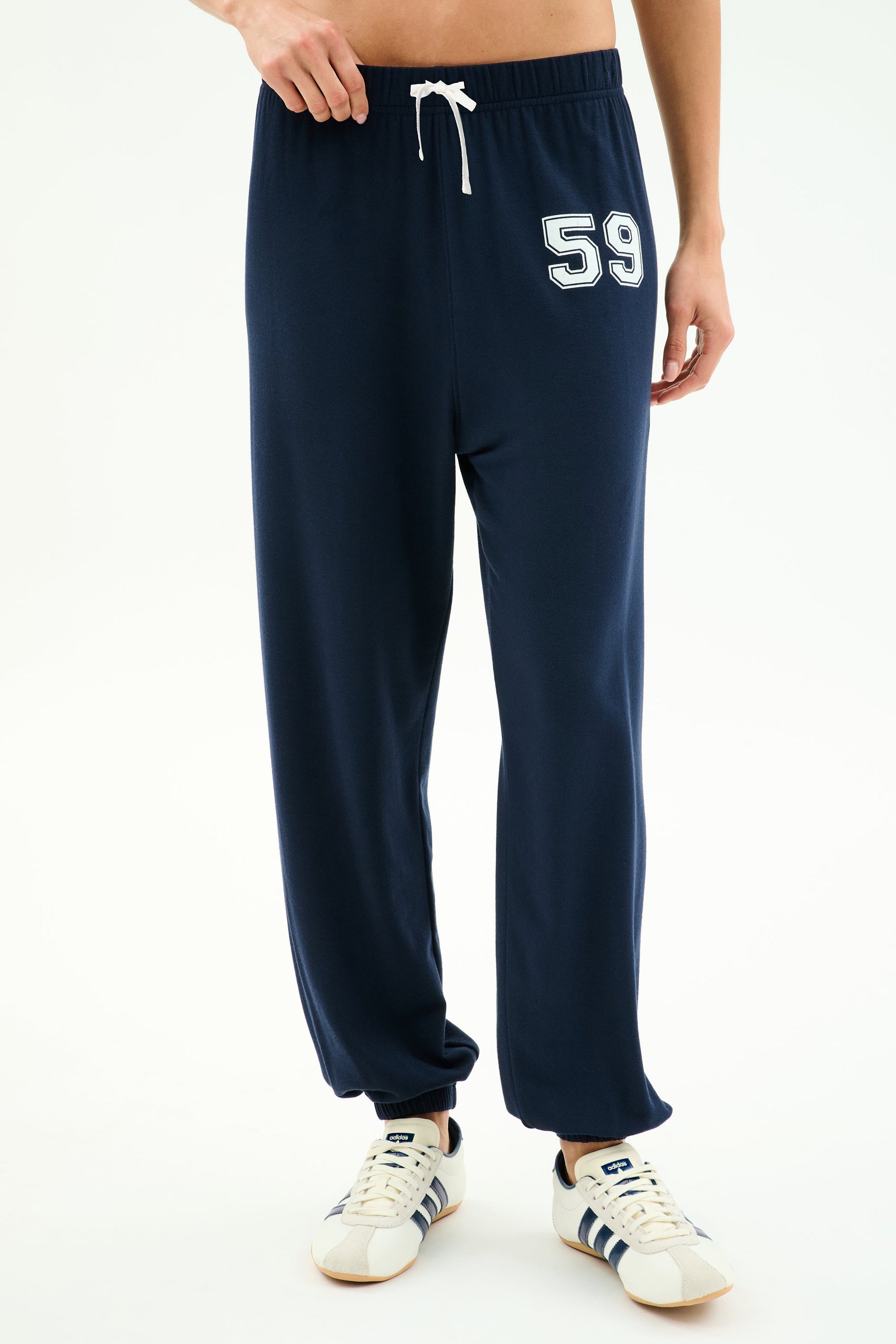 Andie Oversized Fleece Varsity 59 Sweatpant - Splits59