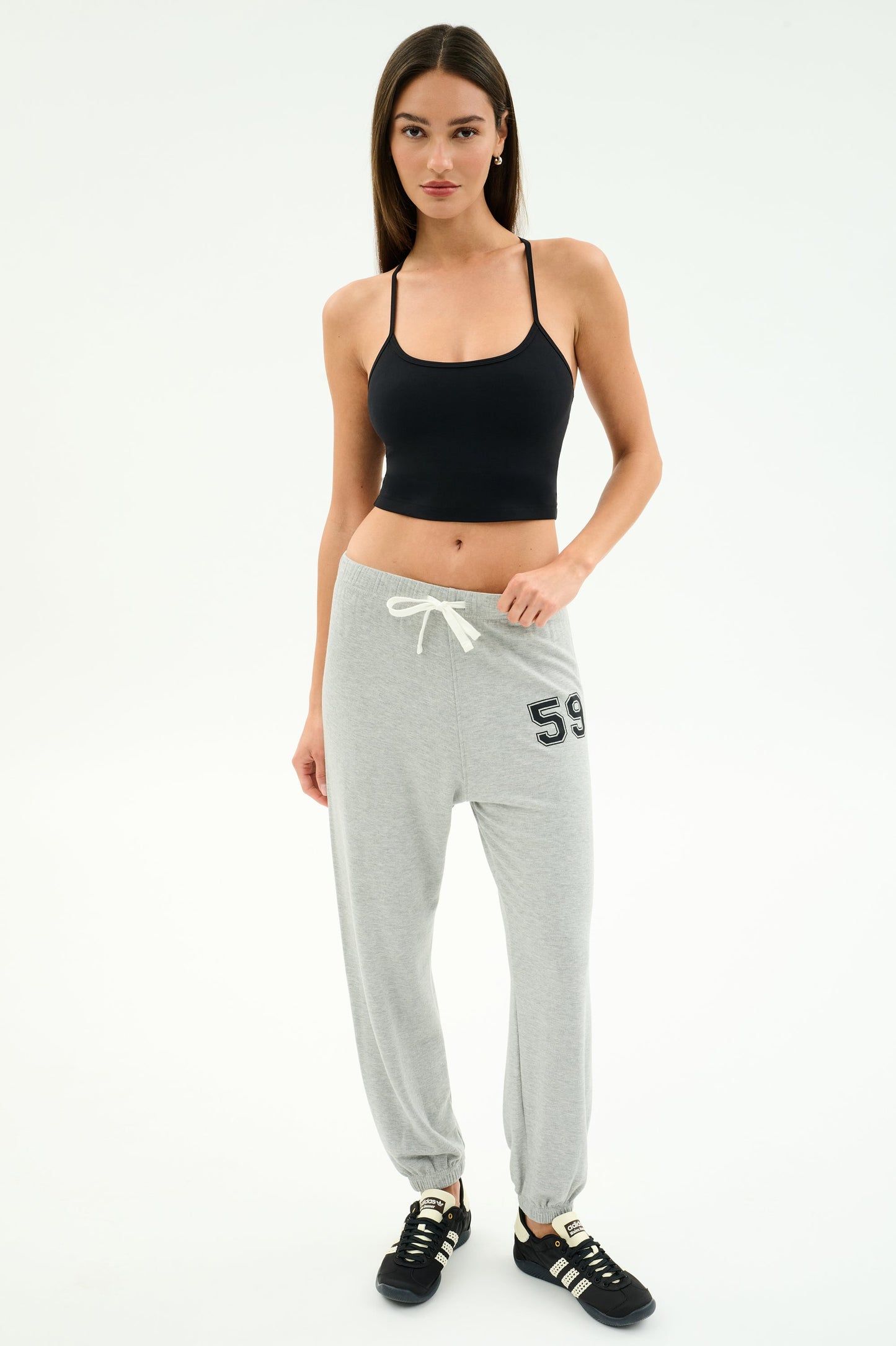 Andie Oversized Fleece Varsity 59 Sweatpant - Splits59