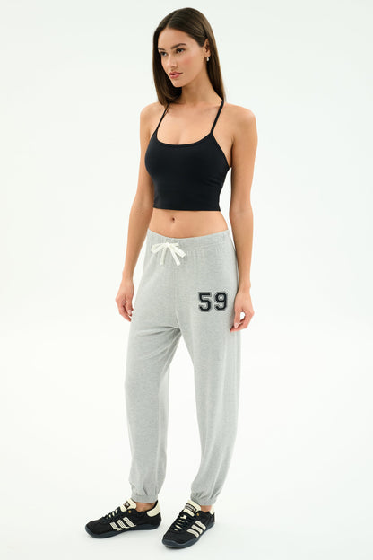Andie Oversized Fleece Varsity 59 Sweatpant - Splits59