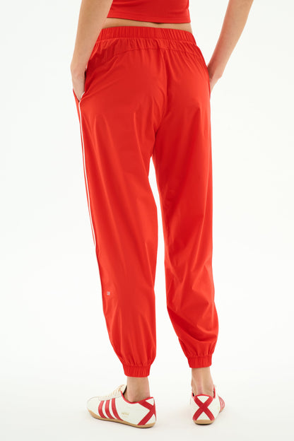 Megan Woven Nylon Jogger w/ Piping - Splits59