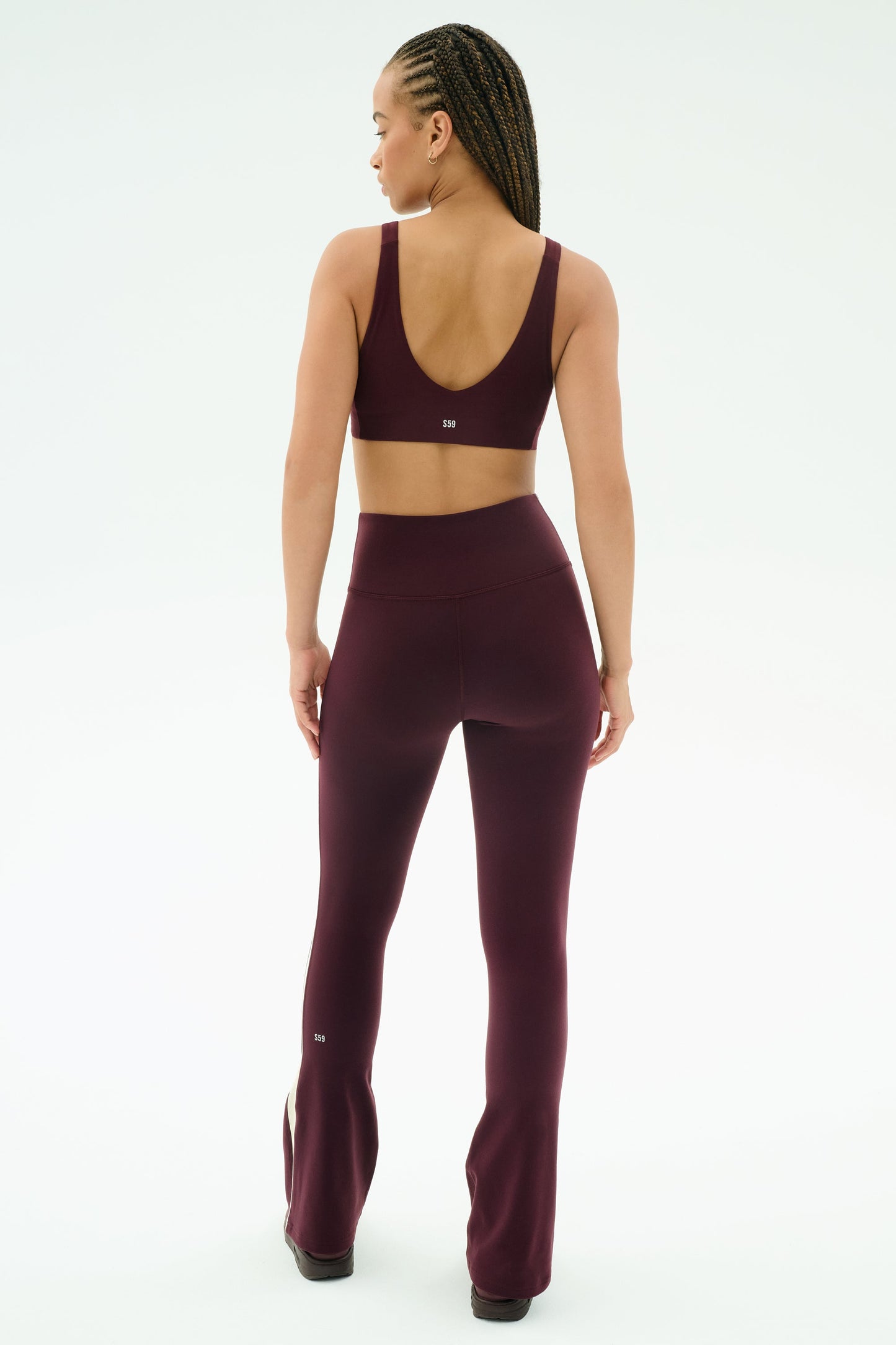 Raquel High Waist Flared Legging - Splits59