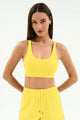 Bright Yellow/White