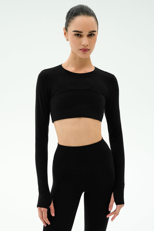 Amelia Airweight Lite Shrug - Splits59