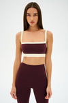 Dark Cherry/Creme