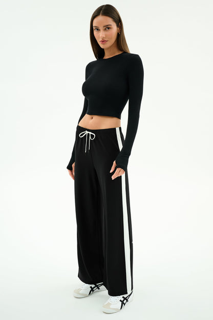 Louise Rib Long Sleeve Crop - Splits59