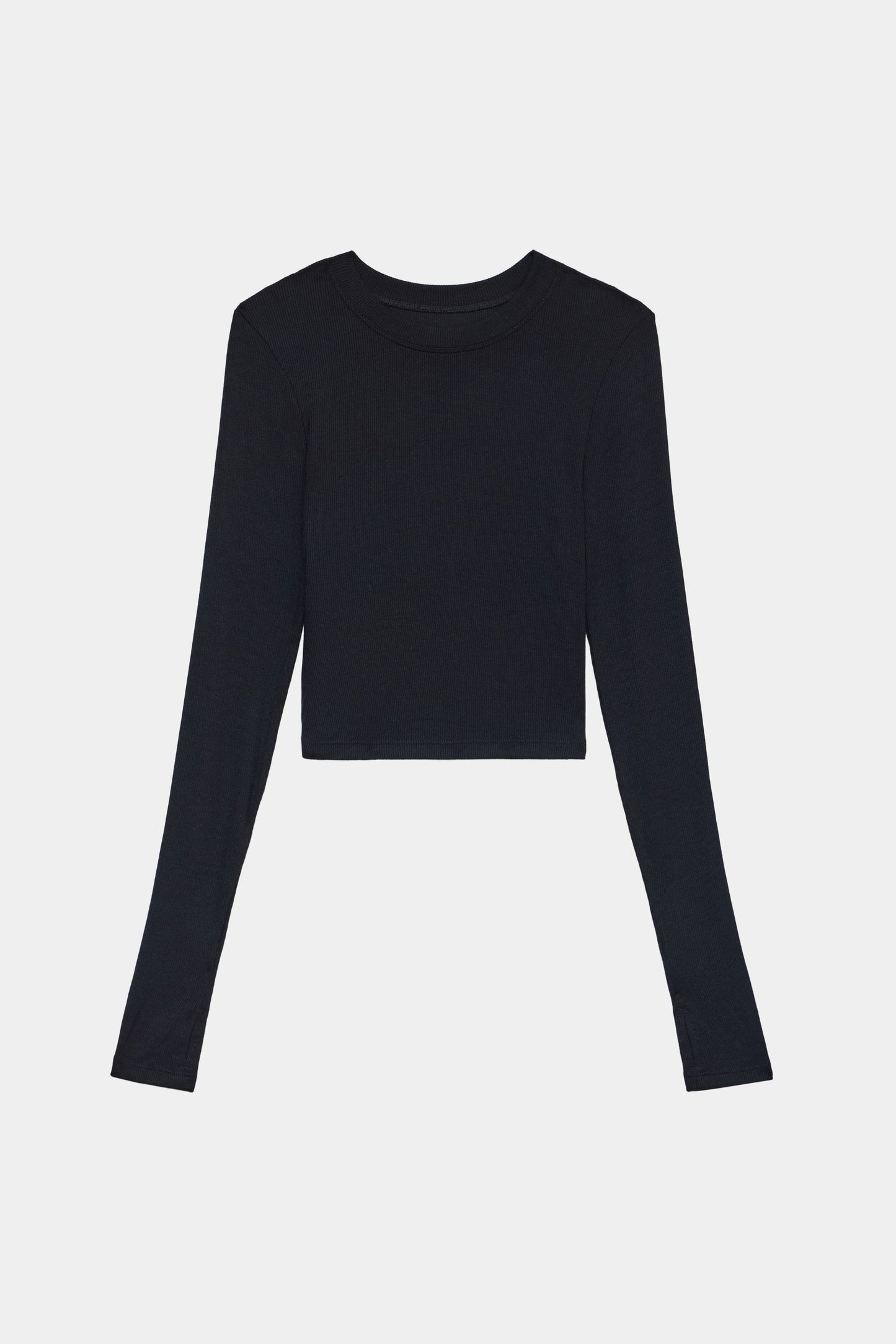 Louise Rib Long Sleeve Crop - Splits59