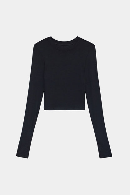 Louise Rib Long Sleeve Crop - Splits59