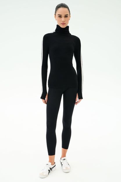 Jackson Rib Full Length Turtleneck - Splits59