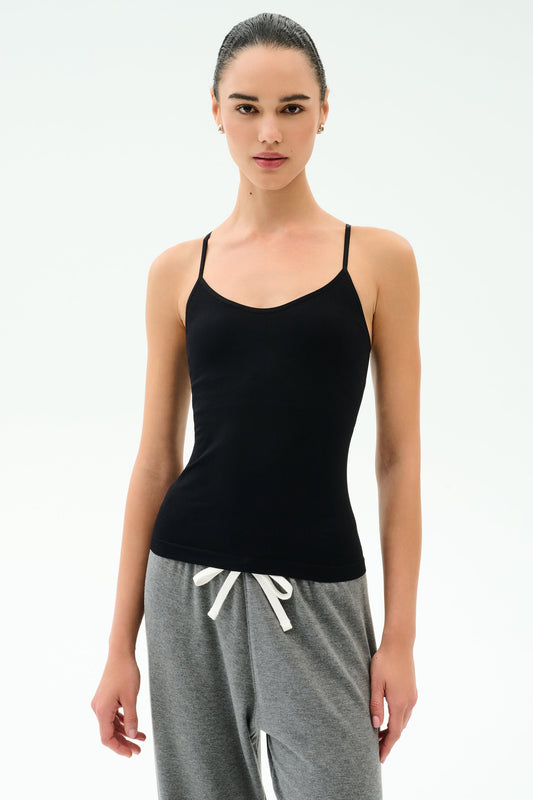 Loren Seamless Waist Length Tank - Splits59