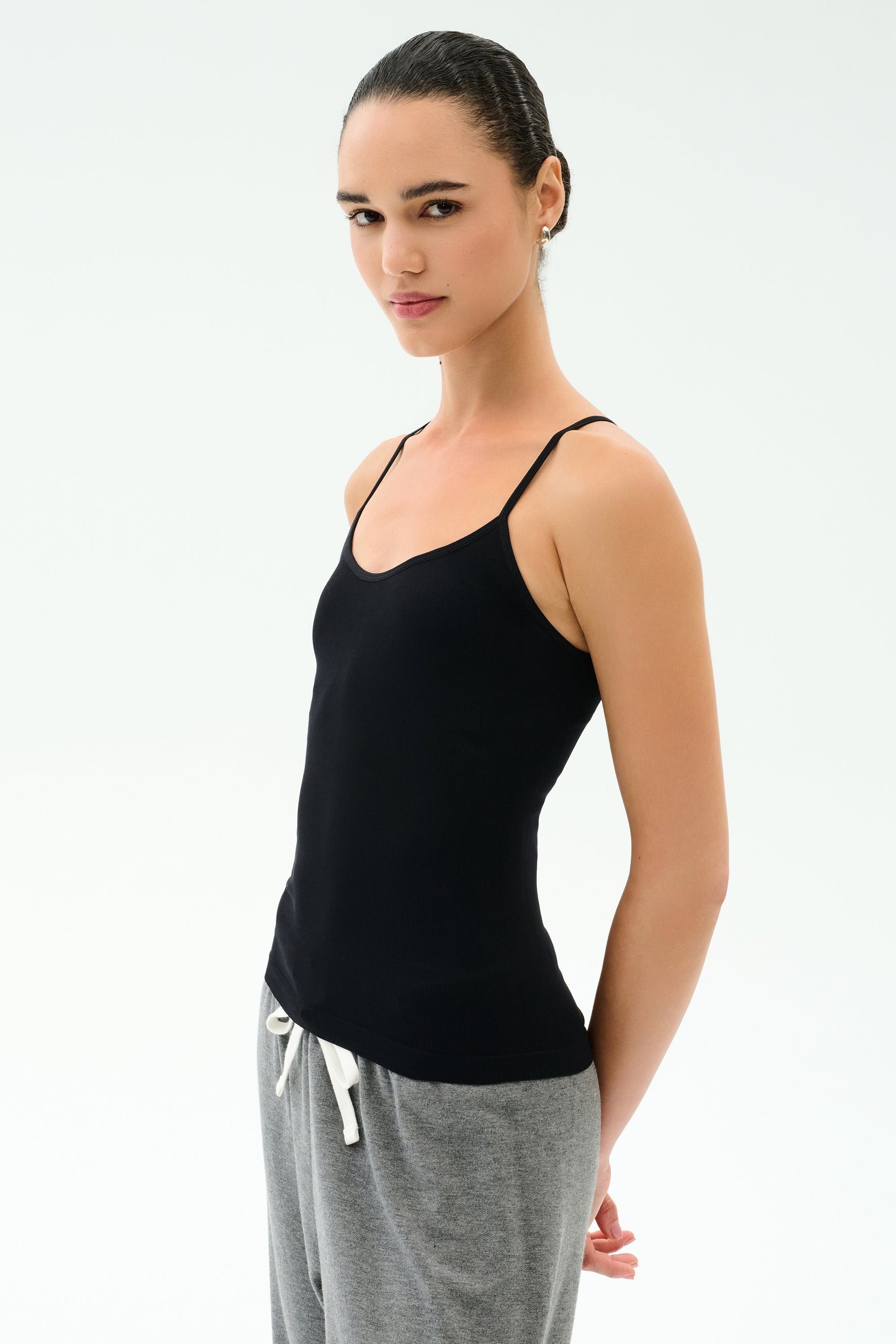 Loren Seamless Waist Length Tank - Splits59
