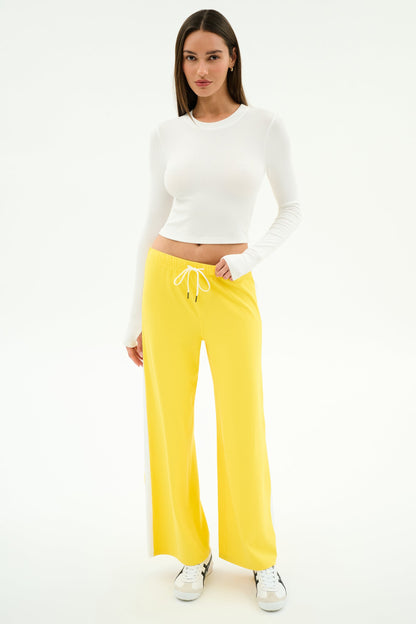 Louise Rib Long Sleeve Crop - Splits59