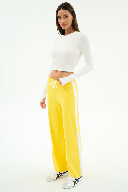 Louise Rib Long Sleeve Crop - Splits59