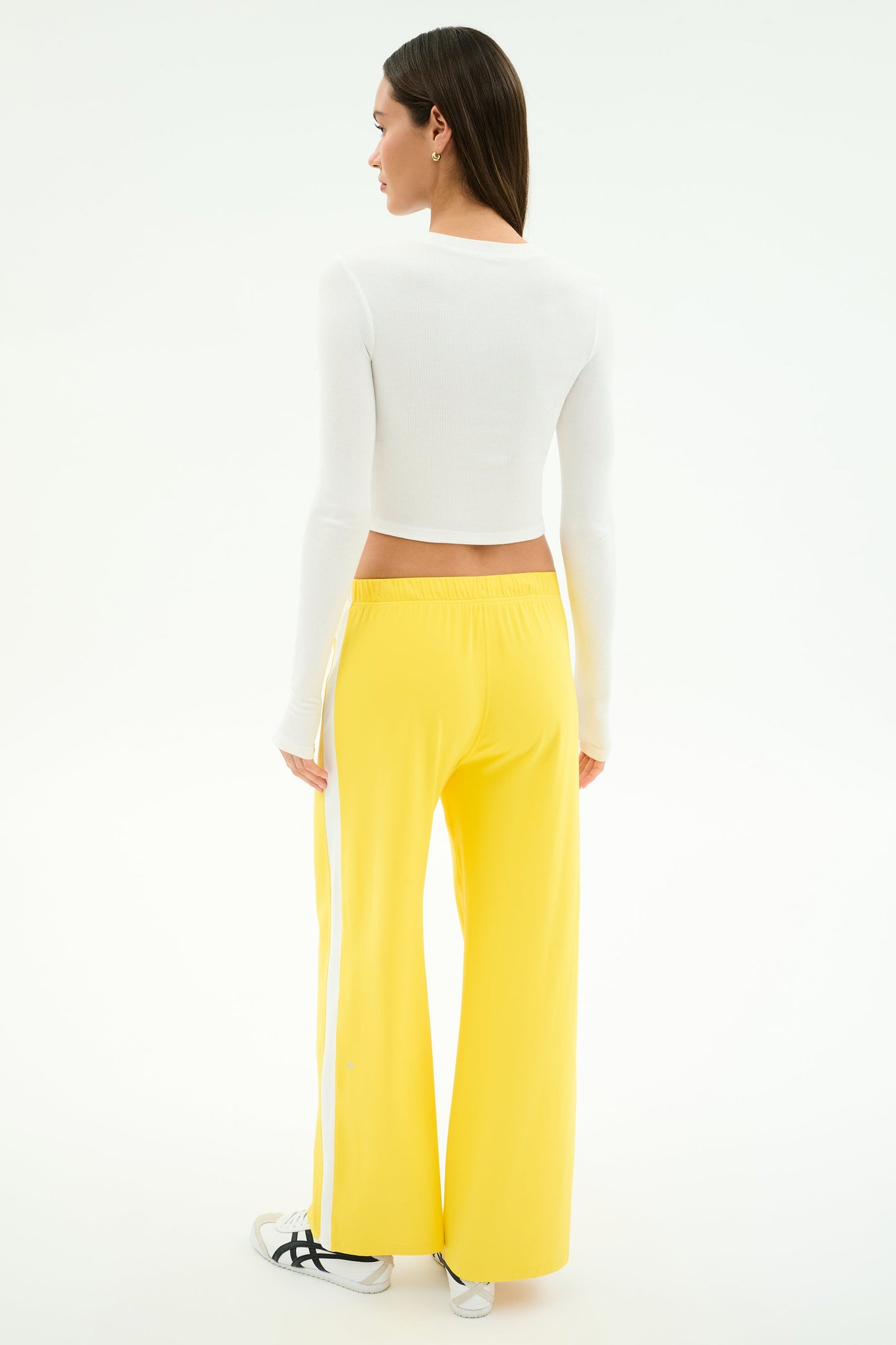 Louise Rib Long Sleeve Crop - Splits59