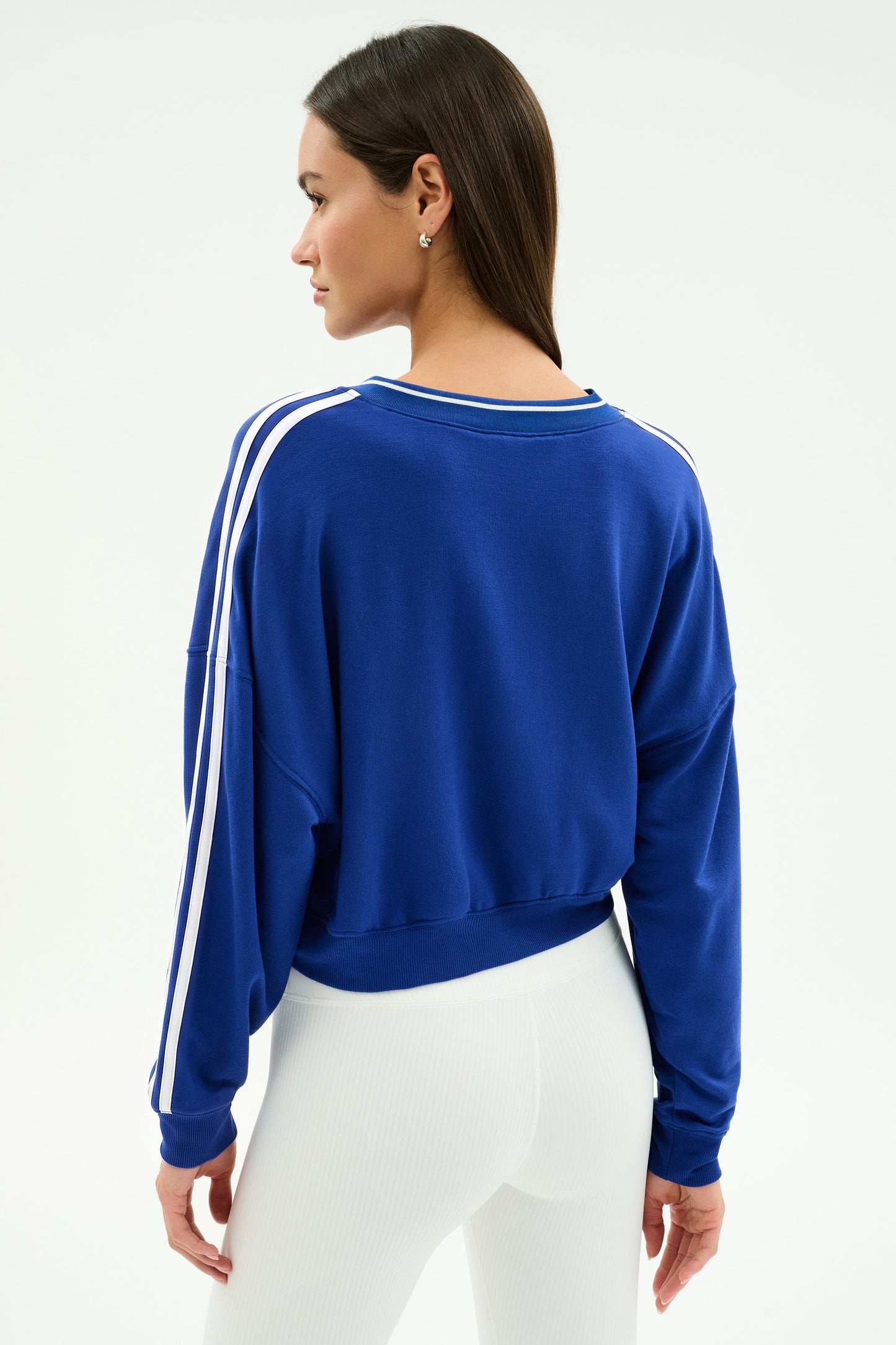 Ellie Fleece V Neck Sweatshirt - Splits59