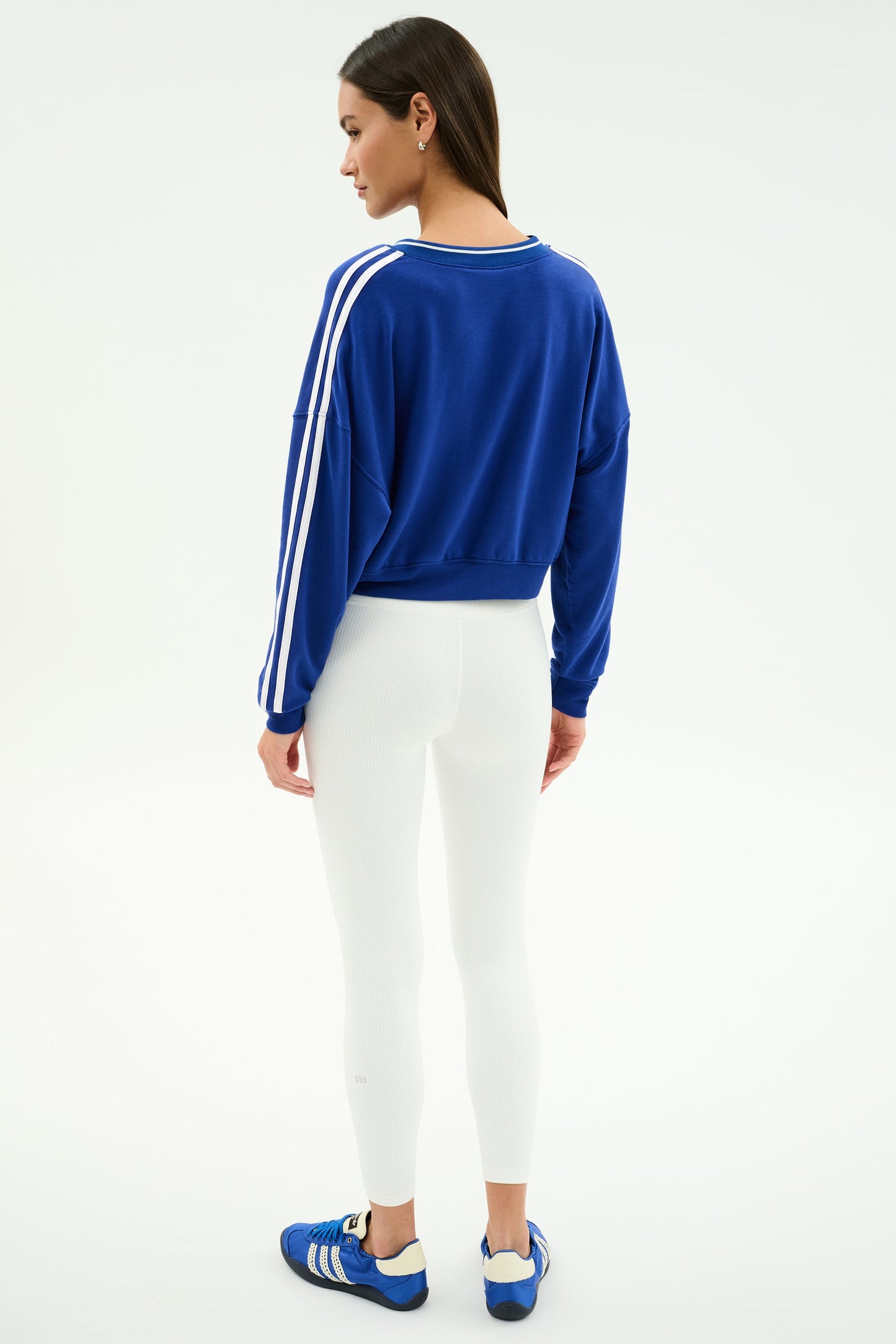 Ellie Fleece V Neck Sweatshirt - Splits59