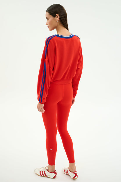 Ellie Fleece V Neck Sweatshirt - Splits59