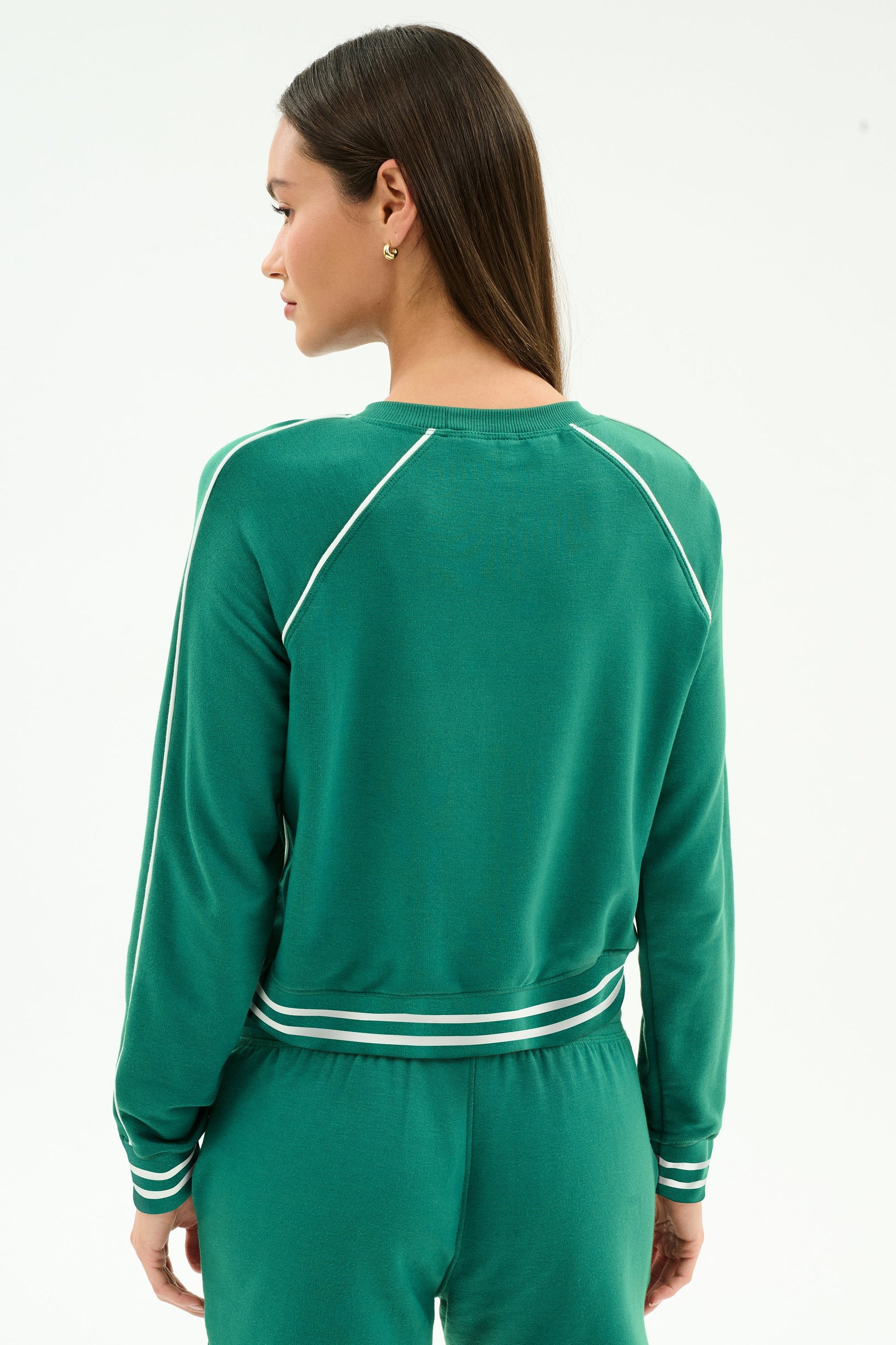 Brooks Fleece Sweatshirt With Stripe - Splits59