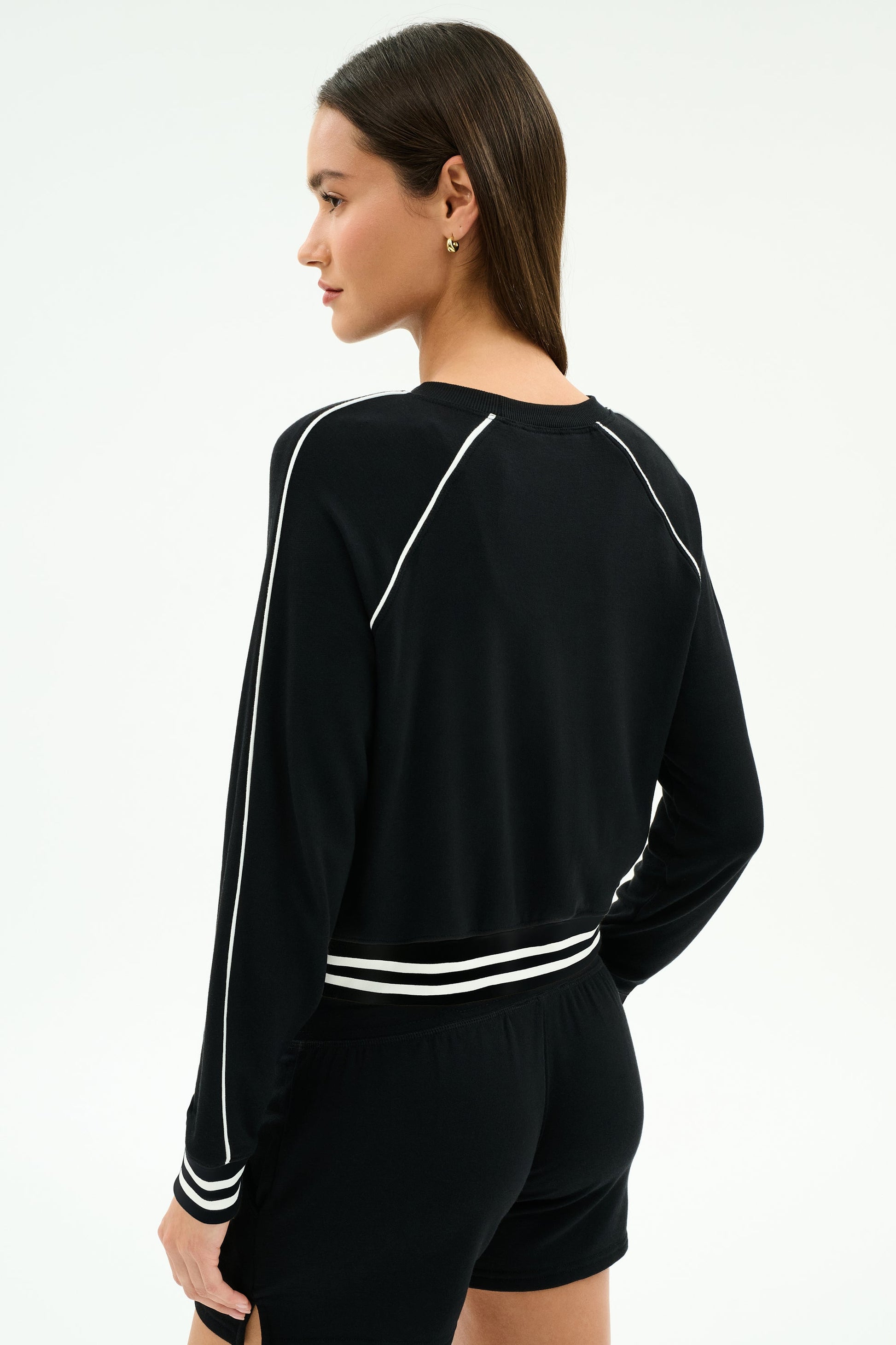 Brooks Fleece Sweatshirt With Stripe - Splits59