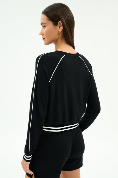 Brooks Fleece Sweatshirt With Stripe - Splits59