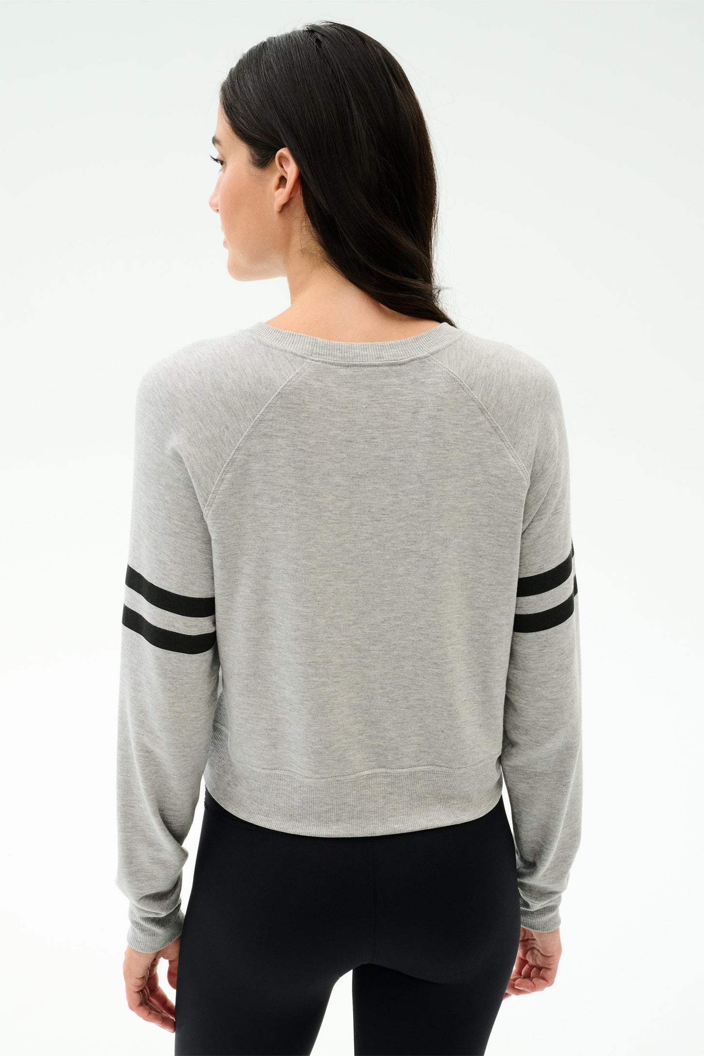 Brooks Stripe Fleece Sweatshirt - Splits59