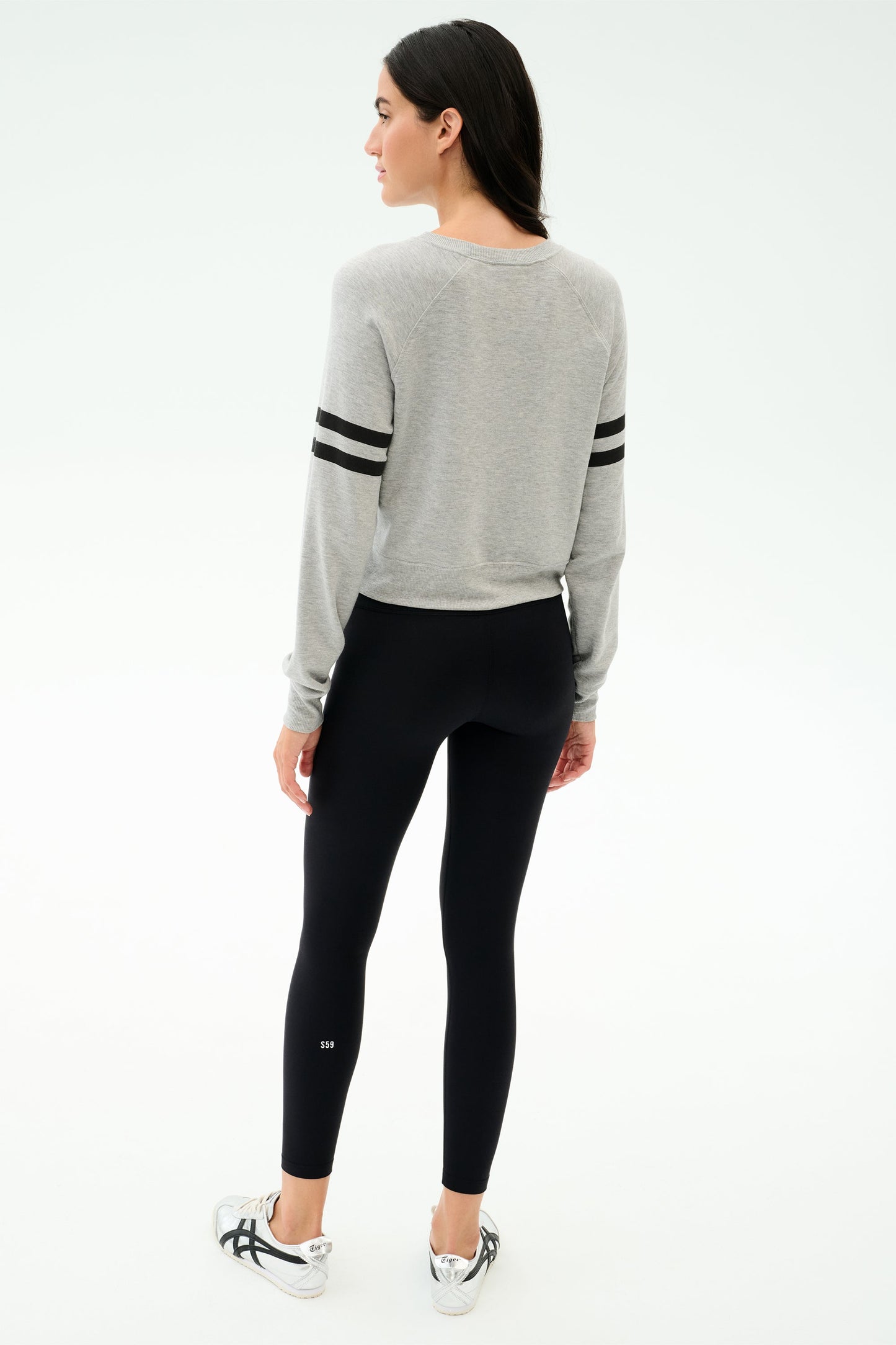Brooks Stripe Fleece Sweatshirt - Splits59