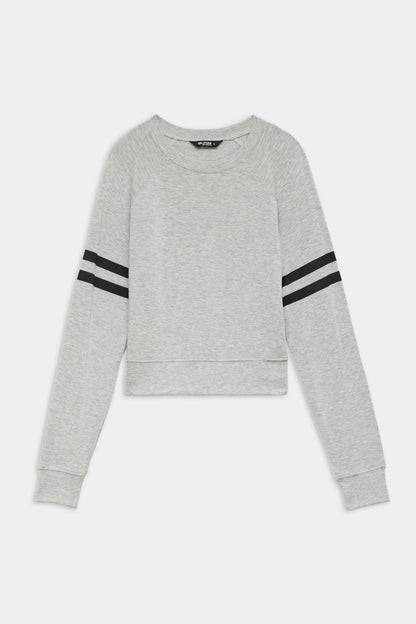 Brooks Stripe Fleece Sweatshirt - Splits59