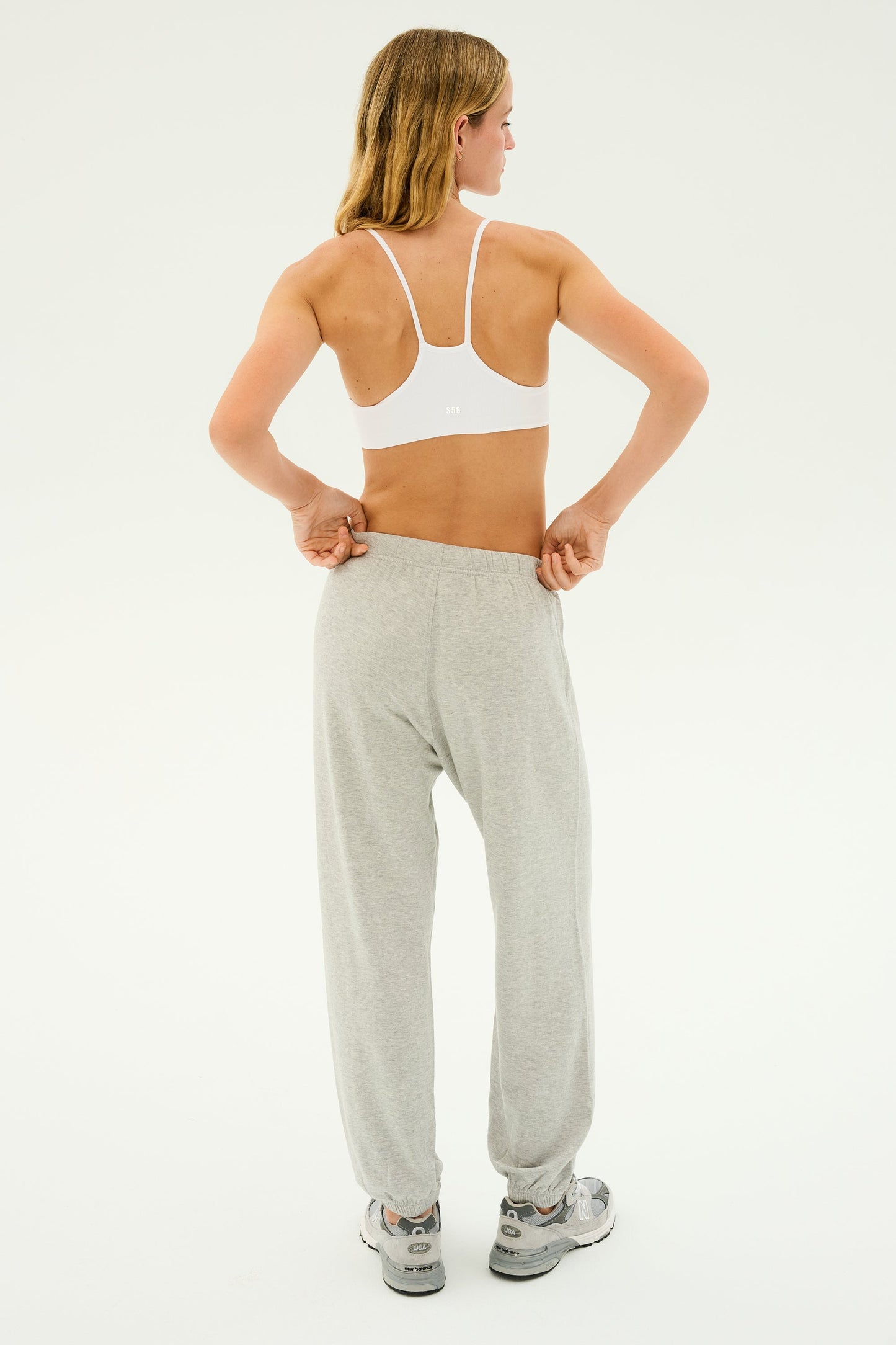 Andie Oversized Fleece Sweatpant - Splits59