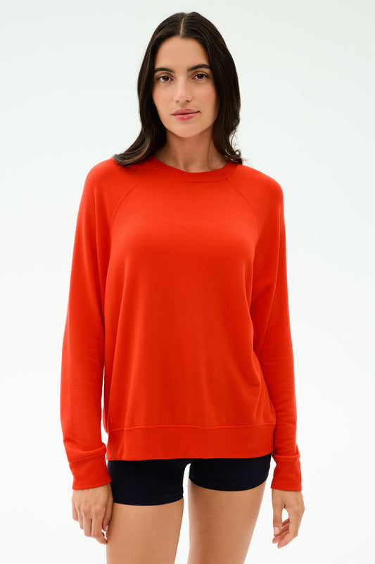 Andie Oversized Fleece Sweatshirt - Splits59