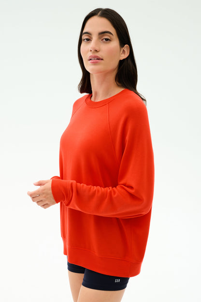 Andie Oversized Fleece Sweatshirt - Splits59