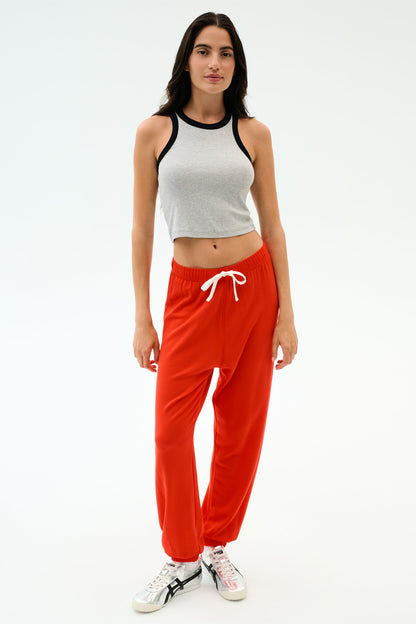 Andie Oversized Fleece Sweatpant - Splits59