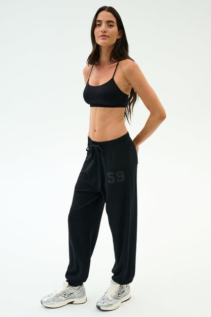Andie Oversized Fleece Varsity 59 Sweatpant - Splits59