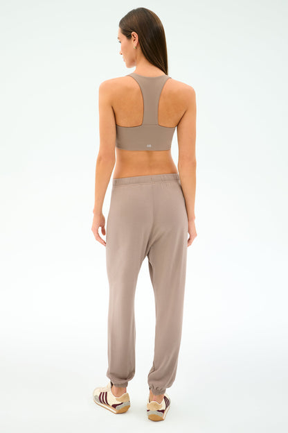 Andie Oversized Fleece Sweatpant - Splits59