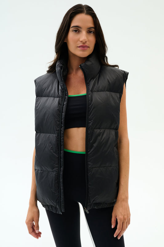 Summit Nylon Puffer Vest - Splits59