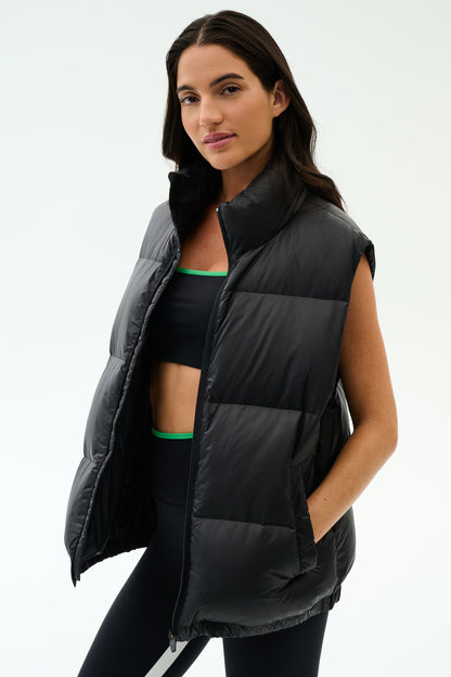 Summit Nylon Puffer Vest - Splits59