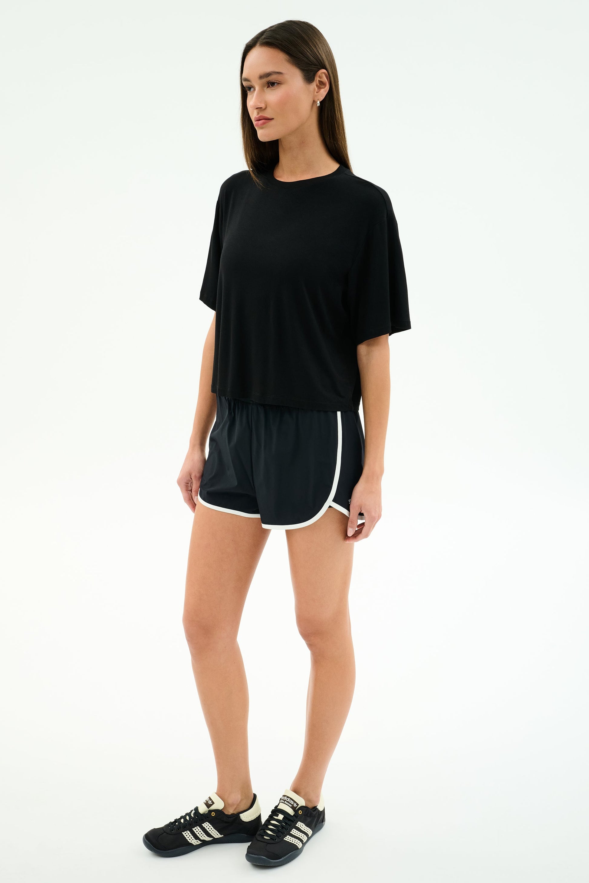Megan Woven Nylon Run Short - Splits59