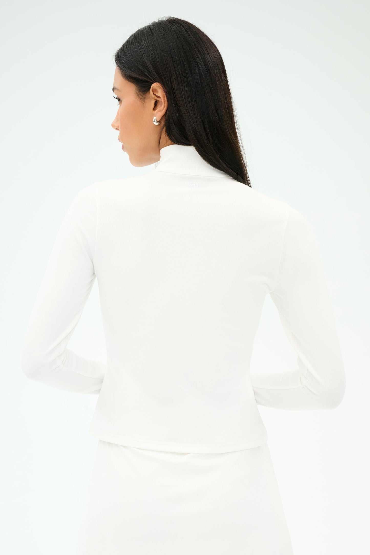 Stevie Active Rib Half Zip Waist Length - Splits59
