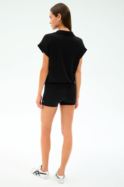 Evie Fleece Sleeveless Polo - Splits59