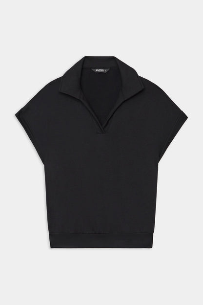 Evie Fleece Sleeveless Polo - Splits59