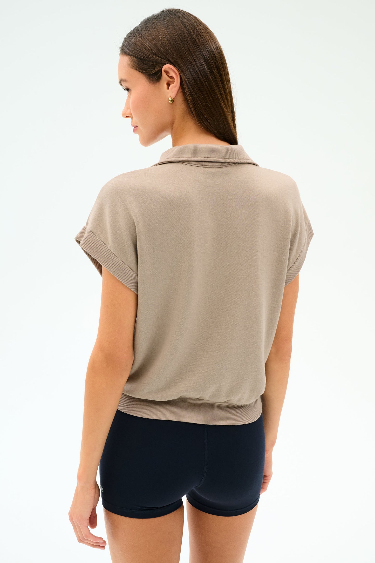 Evie Fleece Sleeveless Polo - Splits59
