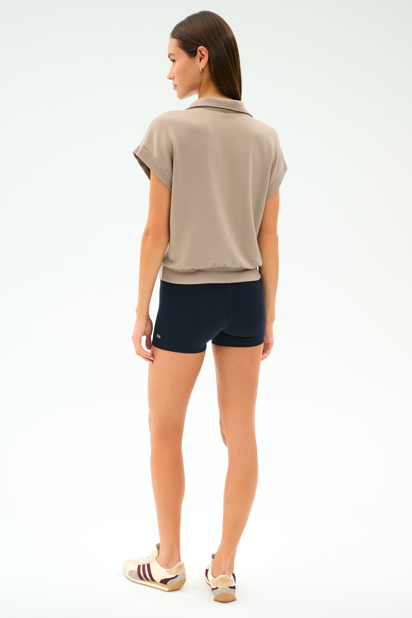 Evie Fleece Sleeveless Polo - Splits59